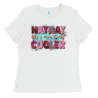 White naynay like a mom Ladies Tee - Zillion Design Studio