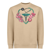 Mushroom cma  heart Heavyweight Sweatshirt - MaliasSmallBusiness