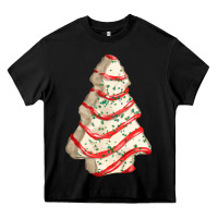 Black white christmas cake Heavy Core Tee - FaDigitalArtStudio