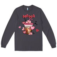 Smoke mama coffee cups Long Sleeve Tee - MaliasSmallBusiness