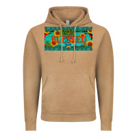 Vintage Camel blessed turquoise gemstone cactus and sunflower licanse plate Vintage Hoodie - Artiststas