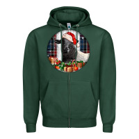 Sports Green christmas dorper sheep Zipper Hoodie - LillyAllenDesigns