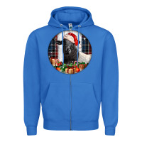 True Royal christmas dorper sheep Zipper Hoodie - LillyAllenDesigns