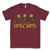 Burgundy its alright to be little bitty Classic Tee - MaliasSmallBusiness