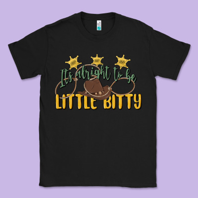 Its Alright To Be Little Bitty Classic Tee Designed By Maliassmallbusiness