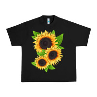 Black treetops sunflower Urban Heavy Tee - LillyAllenDesigns
