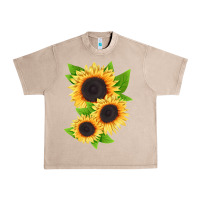 French Oak treetops sunflower Urban Heavy Tee - LillyAllenDesigns