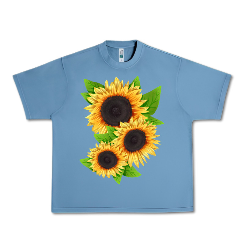 Treetops Sunflower Urban Heavy Tee by LillyAllenDesigns | Teevron
