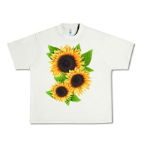Pistachio treetops sunflower Urban Heavy Tee - LillyAllenDesigns