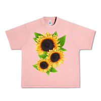 Salmon treetops sunflower Urban Heavy Tee - LillyAllenDesigns