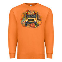 Carrot Fall School Bus Premium Sweatshirt - texasbilliewilder