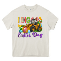 Cream I dig Easter Day Heavy Core Tee - Neo Western