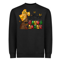 Black never understimate the power of a black woman Heavyweight Sweatshirt - MaliasSmallBusiness