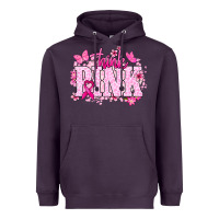 Plum Think pink Heavyweight Hoodie - NancyCooperArtShop