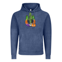 Vintage Denim horseshoe halloween cactus Vintage Hoodie - AdoDesignShop