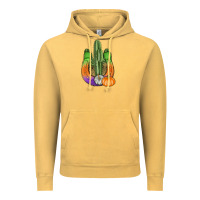 Vintage Mustard horseshoe halloween cactus Vintage Hoodie - AdoDesignShop