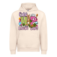 Sandshell Easter Day One hip Lunch Lady Urban Hoodie - OliviaCreatesArt