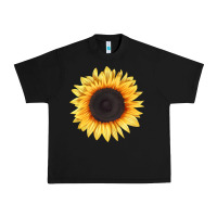 Black treetops sunflower Urban Heavy Tee - LillyAllenDesigns