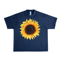 Navy treetops sunflower Urban Heavy Tee - LillyAllenDesigns