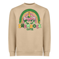 Mushroom shamrock cutie Heavyweight Sweatshirt - MaliasSmallBusiness