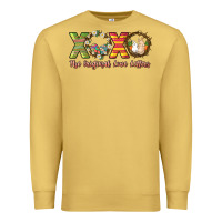 Antique Gold Xoxo the original love letters Premium Sweatshirt - NancyCooperArtShop