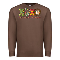 Chestnut Xoxo the original love letters Premium Sweatshirt - NancyCooperArtShop