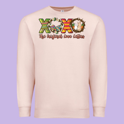 Xoxo The Original Love Letters Premium Sweatshirt Designed By Nancycooperartshop
