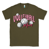 Army Green volleyball mom Classic Tee - MaliasSmallBusiness