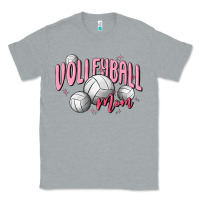 Heather Grey volleyball mom Classic Tee - MaliasSmallBusiness
