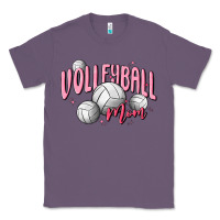 Lavender volleyball mom Classic Tee - MaliasSmallBusiness