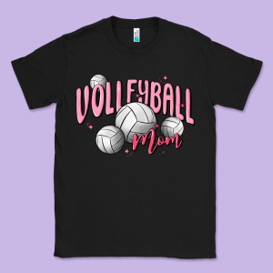 Volleyball Mom Classic Tee Designed By Maliassmallbusiness