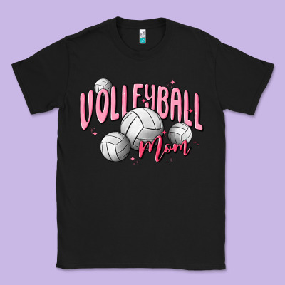 Volleyball Mom Classic Tee Designed By Maliassmallbusiness