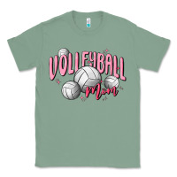 Sage volleyball mom Classic Tee - MaliasSmallBusiness