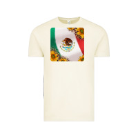 Vintage Arctic mexican flag sunflowers and leopard coaster Vintage Tee - Jasminsmagicworld