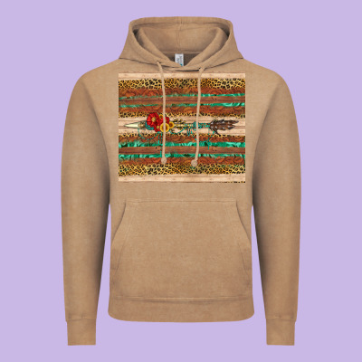 Arrow Wooden Sunflower Vintage Hoodie Designed By Artiststas