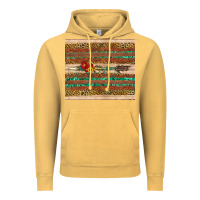 Vintage Mustard arrow wooden sunflower Vintage Hoodie - Artiststas