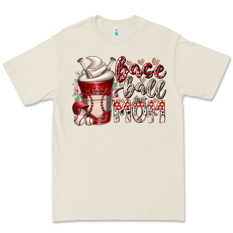 Baseball Mom Coffee Premium Tee by RacoonDesign | Teevron