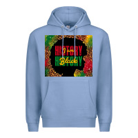 Colony Blue i am black history Premium Hoodie - TumblerDesignByShophia
