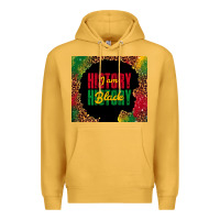 Mustard i am black history Premium Hoodie - TumblerDesignByShophia