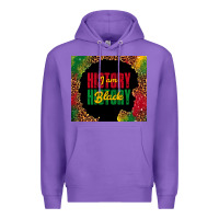 Purple i am black history Premium Hoodie - TumblerDesignByShophia