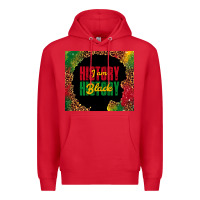Red i am black history Premium Hoodie - TumblerDesignByShophia
