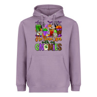 Lavender Halloween with My Gnomies Coffee Cups Heavyweight Hoodie - texasbilliewilder