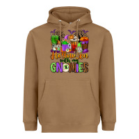 Toasted Coconut Halloween with My Gnomies Coffee Cups Heavyweight Hoodie - texasbilliewilder