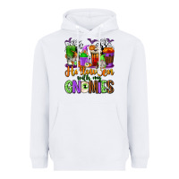 White Halloween with My Gnomies Coffee Cups Heavyweight Hoodie - texasbilliewilder