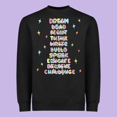 Jesus Names Believe Heavyweight Sweatshirt Designed By Maliassmallbusiness
