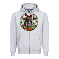 Christmas Dorper Sheep Zipper Hoodie | Teevron