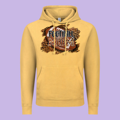 Football Mom Vintage Hoodie Designed By Adodesignshop