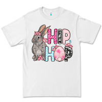 White Easter Day Hip hop bunny Premium Tee - OliviaCreatesArt
