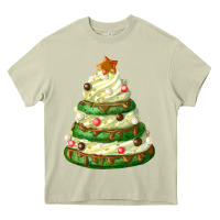 Mossy white christmas cookie cake Heavy Core Tee - FaDigitalArtStudio