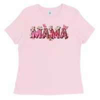 Bubblegum Pink pink flowers mama Ladies Tee - Zillion Design Studio
